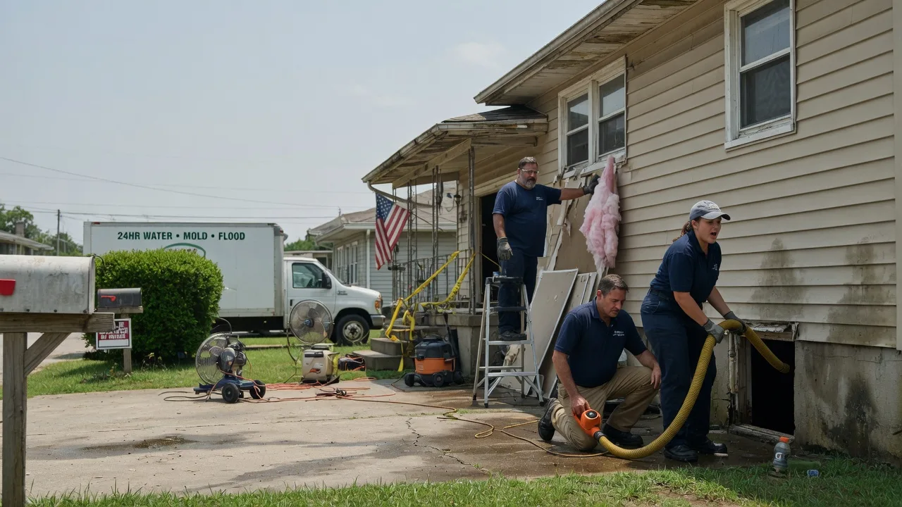 Water Damage Repair in Corsica, PA near me